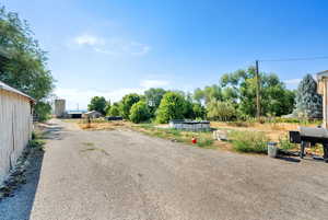 View of asphalt road