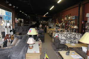 View of living area