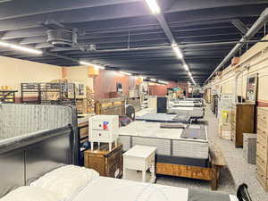 Miscellaneous room featuring carpet floors