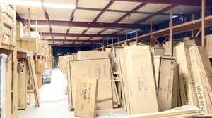 View of below grade area