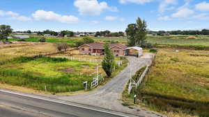 View of rural area featuring a pastoral area