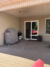 Grilling area