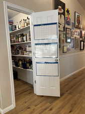 View of storage area
