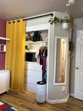 View of closet
