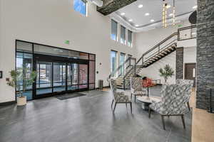 Common area featuring stairway