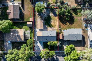 View of property location with property boundaries highlighted