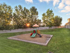 View of community playground