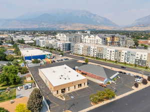 Bird's eye view of mountains