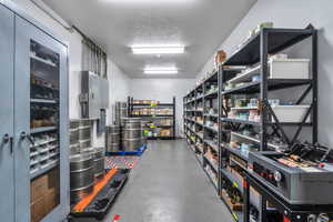 View of storage area