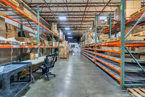 Misc room with concrete floors