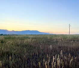 View of mountain background