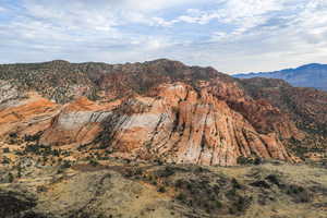 View of mountain background
