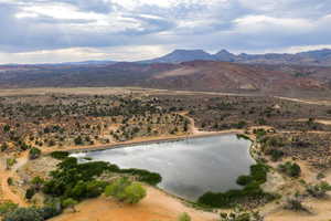 View of rural area with a water and mountain view