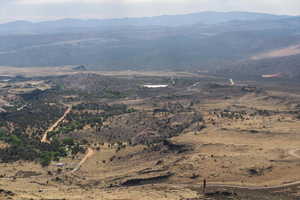 View of mountain background
