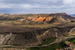 View of mountain backdrop