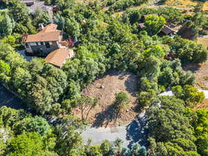 Aerial view of property's location