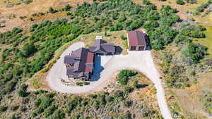 Aerial overview of property's location