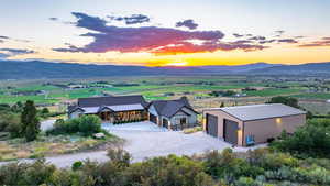 View of mountain backdrop