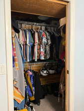 View of closet