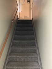 View of stairs