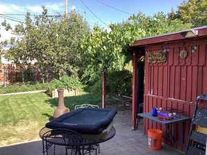 View of patio