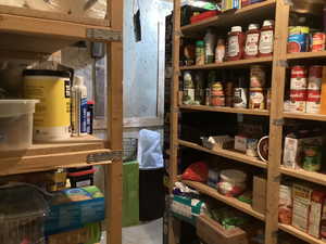 View of storage area