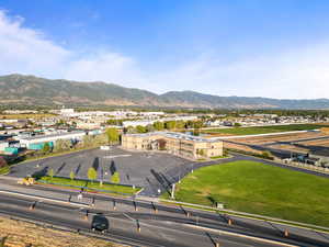 Aerial view of mountains