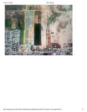 Map / location with property parcel outlined