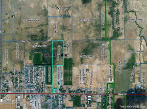 Map of property location with property boundaries highlighted