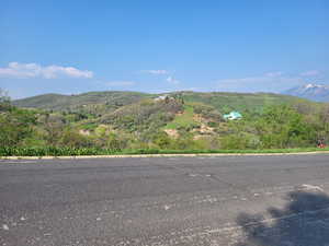 View of mountain background