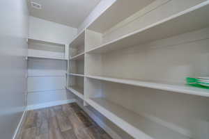 View of storage area