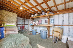 View of storage room