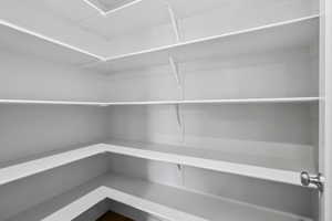 View of storage area