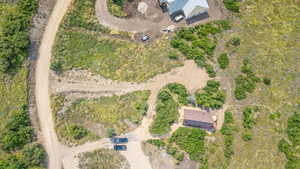 Aerial view of property's location