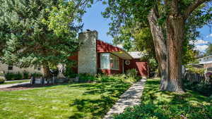 South facing main entry