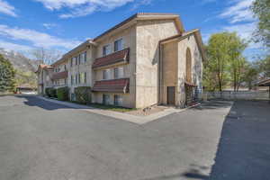 View of property featuring a residential view