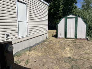 View of shed