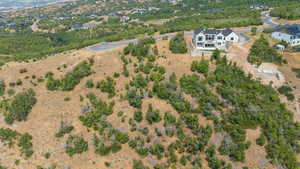 Aerial view of property and surrounding area