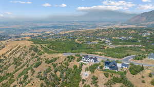 Aerial view of mountains