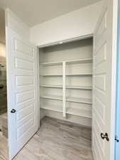 View of storage area