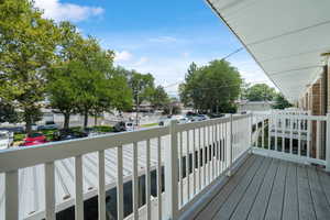 Deck looking Southeast