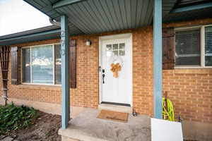 Front porch.