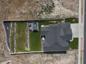 Aerial overview of property's location
