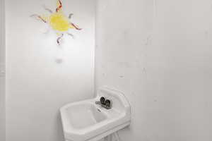 Bathroom with a sink