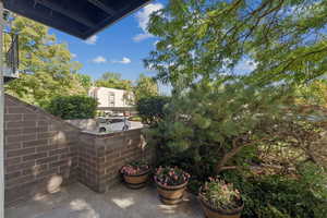 View of patio