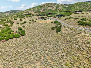 View of mountain background