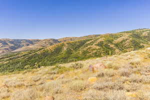 View of mountain backdrop