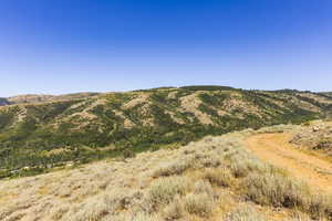 View of mountain backdrop