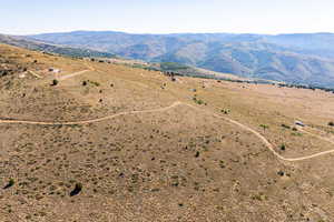 View of rural area with a mountainous background