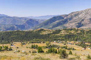View of mountain backdrop